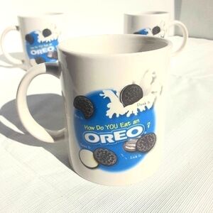 3 Oreo coffee mugs